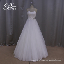 Robe de mariée en mousseline de soie de mariée Prix raisonnable